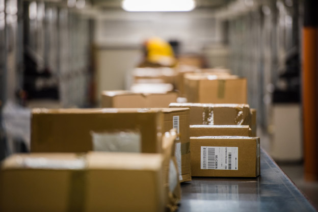 cardboard shipping boxes