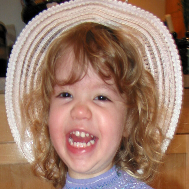 girl smiling
